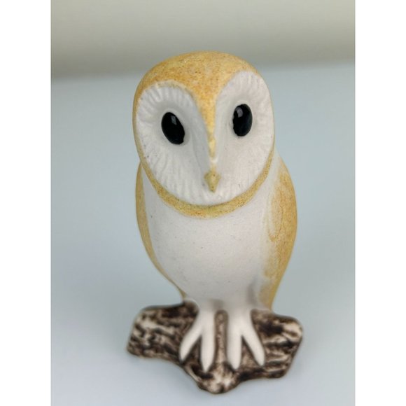 Highbank Porcelain Lochgilphead Scotland Owl Figure, Home Decor, Bird Branch - Picture 6 of 9